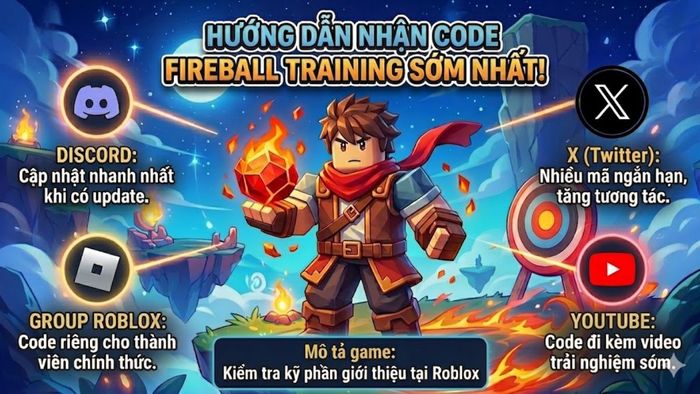 Mã Fireball Training mới nhất