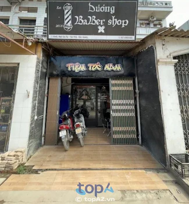 Tiệm cắt tóc nam đẹp ở Bắc Giang - Dương Barbershop