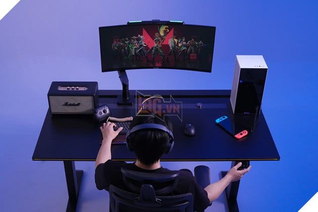 Hyperwork Giới Thiệu Bàn Nâng Hạ Atlas Elite: Bộ Giải Pháp All-In-One Cho Góc Setup Gaming Cao Cấp Đầu Tiên Tại Việt Nam