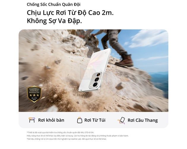 Realme C100 chính thức ra mắt: Siêu Pin Titan 8000mAh đột phá trong phân khúc phổ thông với khả năng “sạc một lần, dùng 2 ngày”
