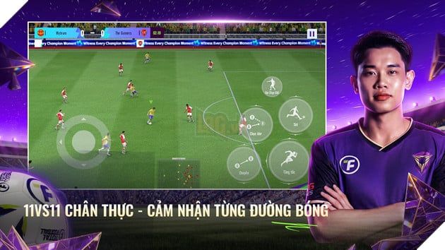 VNGGames chính thức ra mắt Total Football VNG tại Đông Nam Á và hợp tác cùng Đình Bắc để phát triển thị trường Việt Nam.