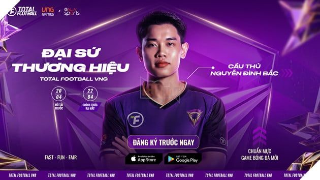 VNGGames chính thức ra mắt Total Football VNG tại Đông Nam Á và hợp tác cùng Đình Bắc để phát triển thị trường Việt Nam.