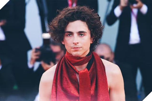 Hình ảnh của nam diễn viên Timothée Chalamet.