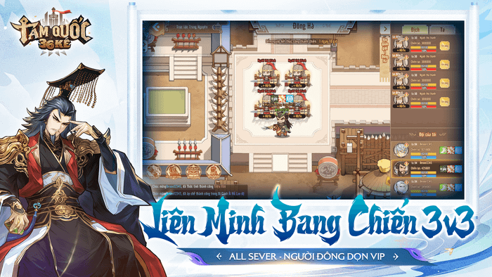 Danh sách các mã quà tặng trong Tam Quốc 36 Kế VTC tháng 4/2026