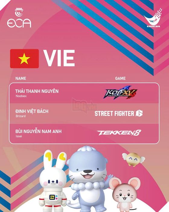 VIRESA Công Bố Danh Sách Tuyển Thủ ĐTQG Tham Dự Esports Championship Asia 2026 - Phiên bản 3