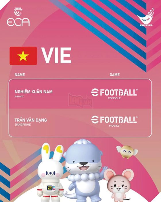 VIRESA Công Bố Danh Sách Tuyển Thủ ĐTQG Tham Dự Esports Championship Asia 2026 - Phiên bản 5