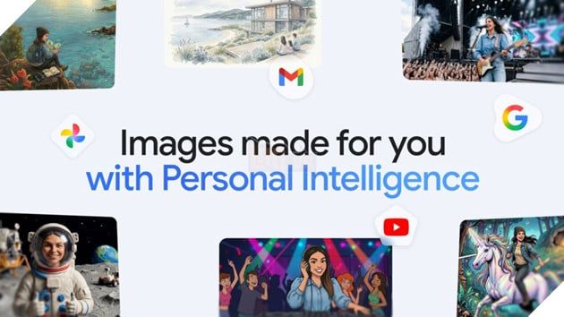 Gemini có thể tạo ảnh AI mang tính cá nhân hóa thông qua việc khai thác Google Photos của người dùng