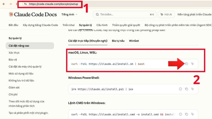 Cách cài đặt Claude Code là gì? Bước 1