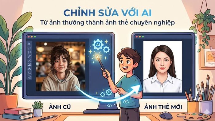 Tổng hợp các câu prompt tạo ảnh thẻ bằng AI từ Gemini