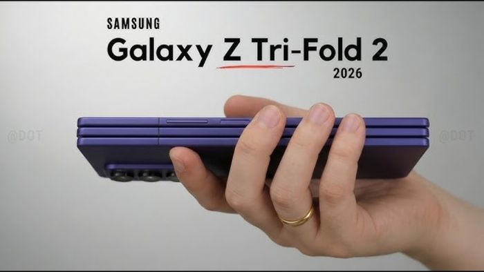 Galaxy Z TriFold 2 được hy vọng sẽ được ra mắt rộng r&atilde;i tr&ecirc;n to&agrave;n cầu