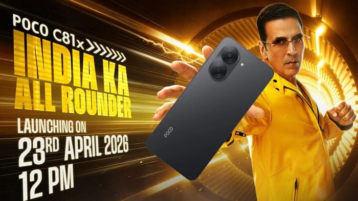 Poco C81X cũng được xác nhận sở hữu pin dung lượng 5.200 mAh