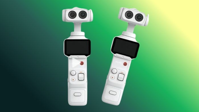 Cơ chế module xoay trên Insta360 Luna mang lại sự linh hoạt cao, cho phép tách rời phần đầu chống rung khỏi tay cầm một cách dễ dàng