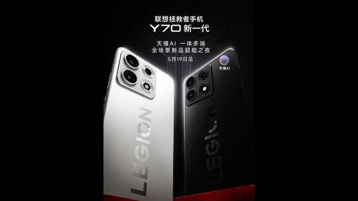 Lenovo Legion Y70 sẽ chính thức ra mắt vào ngày 19/5 với cấu hình phần cứng đầy ấn tượng