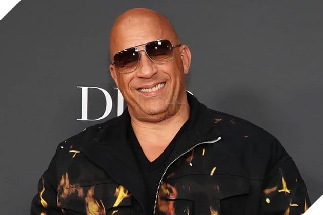 Hình ảnh của nam diễn viên kỳ cựu Vin Diesel.