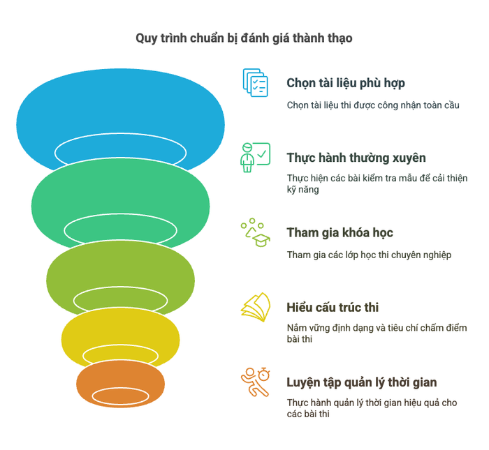 Quá trình chuẩn bị cho Proficiency Assessment