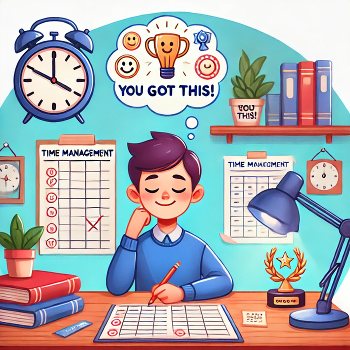 Quản lý thời gian và duy trì tâm lý ổn định trong thi cử