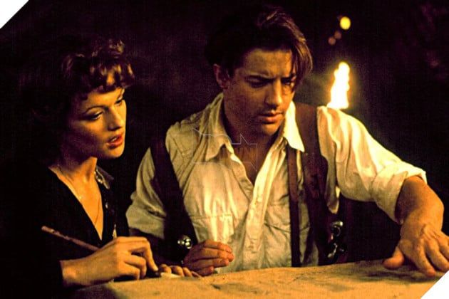 Hình ảnh Brendan Fraser trong bộ phim The Mummy.