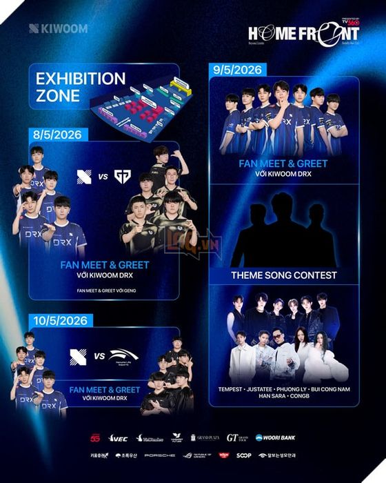 2026 LCK Team Roadshow - KIWOOM DRX Homefront Present By TV360: Khẳng Định Vị Thế Esports Việt Trên Bản Đồ Quốc Tế 5