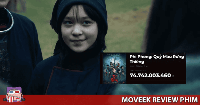 Hình ảnh ghi nhận doanh thu phim Phí Phông vào trưa ngày 20.04.2026.