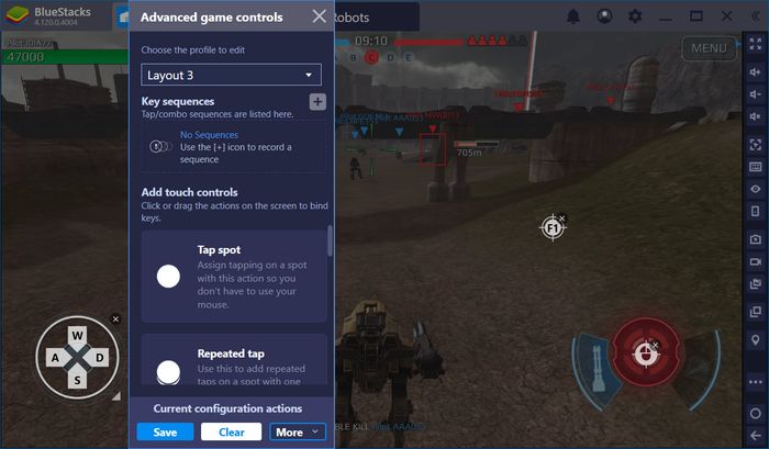 Tối ưu Game Controls để điều khiển Robot trong War Robots