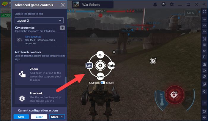 Tối ưu Game Controls để điều khiển Robot trong War Robots