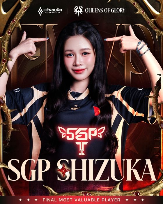 SGP Shizuka được vinh danh danh hiệu FMP của giải