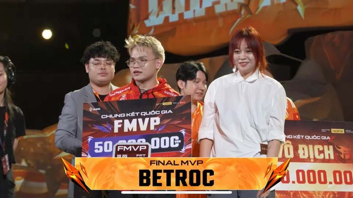 BeTroc được vinh danh MVP