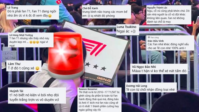 Phản ứng gay gắt từ hai fandom