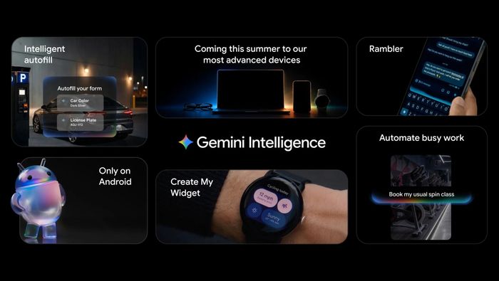 Gemini Intelligence ra mắt với loạt cải tiến nổi bật