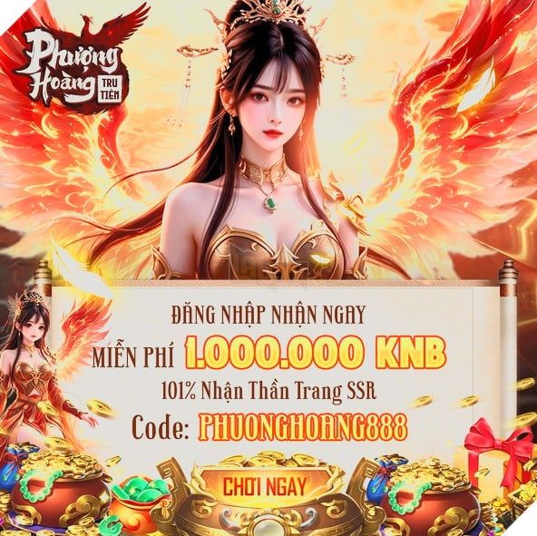 Nghịch cảnh Phượng Hoàng Tru Tiên: Tặng miễn phí 1 triệu Kim Nguyên Bảo, treo máy vẫn mạnh – Chiêu trò marketing gây tranh cãi hay thiên đường đích thực cho game thủ hệ cày?
