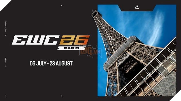Paris, Pháp sẽ là địa điểm tổ chức Esports World Cup 2026