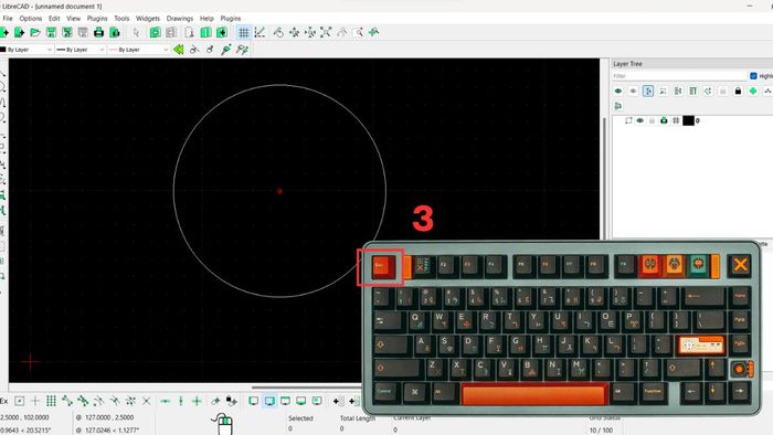 Hướng dẫn sử dụng LibreCAD cơ bản