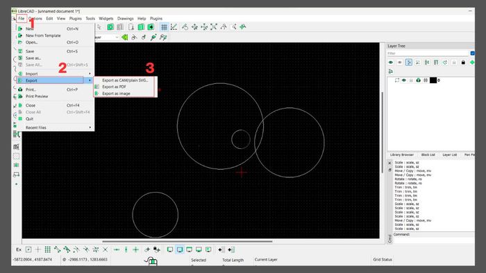 Hướng dẫn sử dụng LibreCAD cho người mới bắt đầu