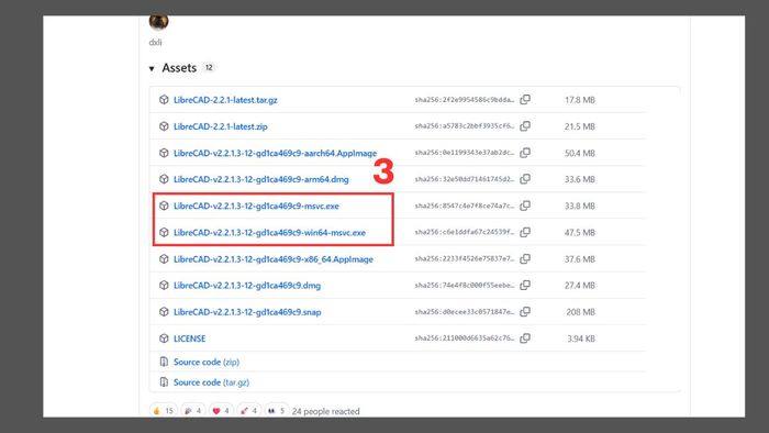 Hướng dẫn chi tiết cách tải và cài đặt LibreCAD trên Windows - bước 2