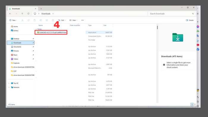 Hướng dẫn chi tiết tải và cài đặt LibreCAD trên Windows - bước 2
