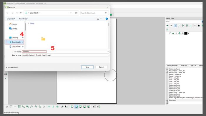 Hướng dẫn cơ bản về cách sử dụng LibreCAD