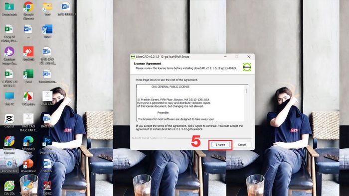 Hướng dẫn chi tiết tải và cài đặt LibreCAD trên Windows - bước 2