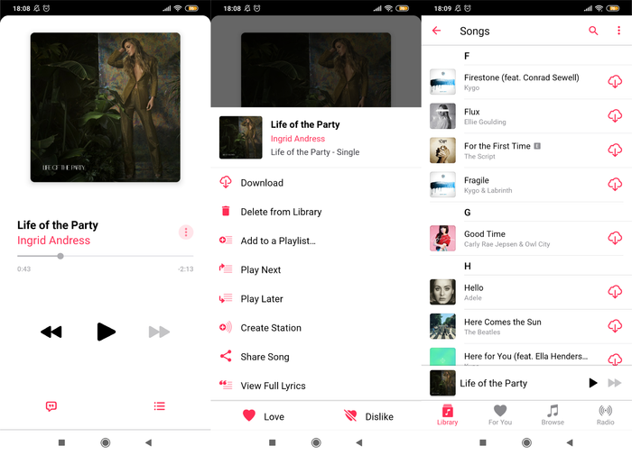 sử-dụng-apple-music-trên-android-3