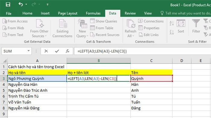 cach-tach-ten-trong-excel-6