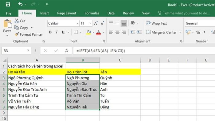 cach-tach-ten-trong-excel-7