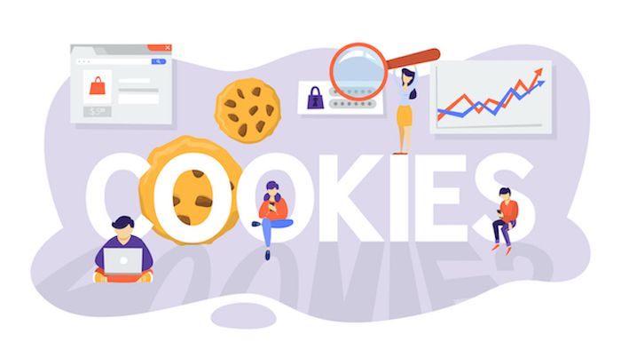 Khái niệm công nghệ Internet cookies.