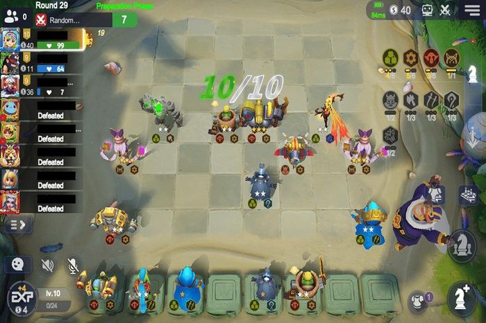 Tính năng của Auto Chess