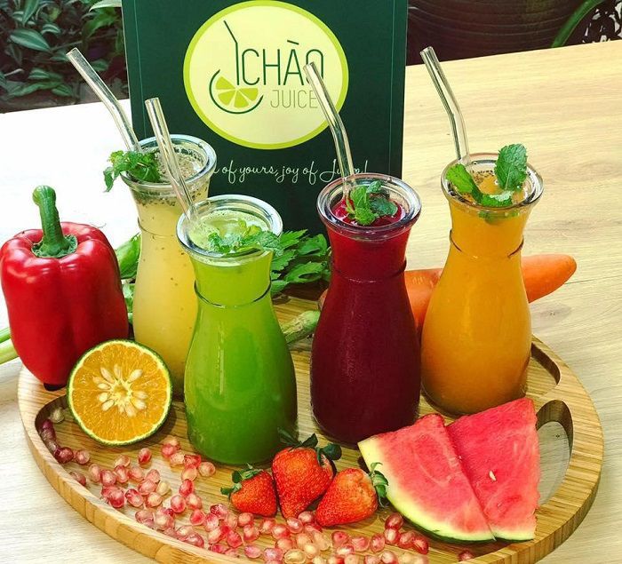 Những loại nước ép và sinh tố thơm ngon, mát lạnh từ Chào Juice