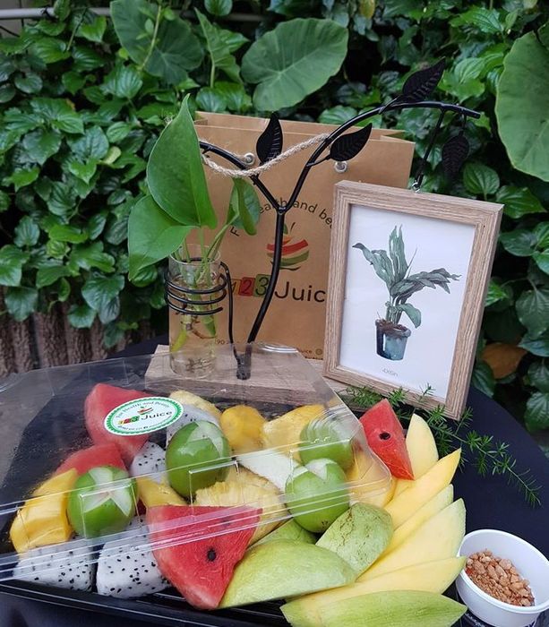 Hộp trái cây tươi ngon, thanh mát từ 123 Juice