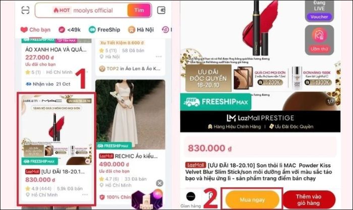 Hướng dẫn áp dụng Voucher và mã giảm giá Lazada trong một đơn hàng