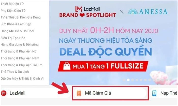 Chi tiết cách săn mã giảm giá sản phẩm trên website Lazada.vn