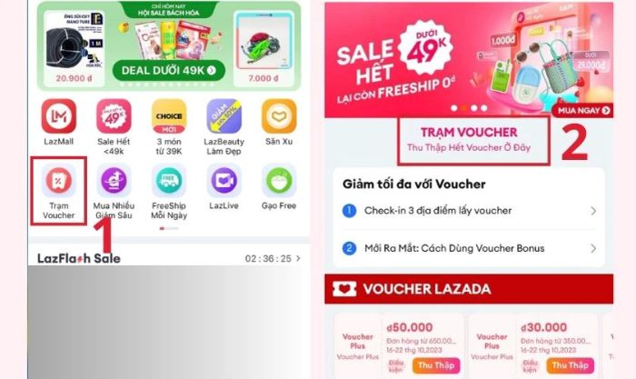 Hướng dẫn chi tiết cách săn mã giảm giá Lazada trên ứng dụng
