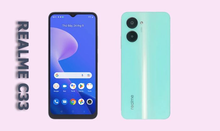 Realme C33 - Điện thoại pin khủng dành cho học sinh cấp 2