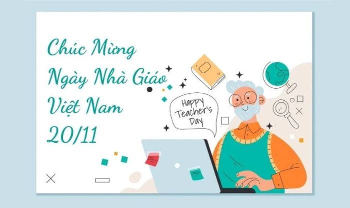 Ảnh bìa chúc mừng Ngày 20/11 đẹp và thú vị, tạo nên ấn tượng độc đáo và ý nghĩa.