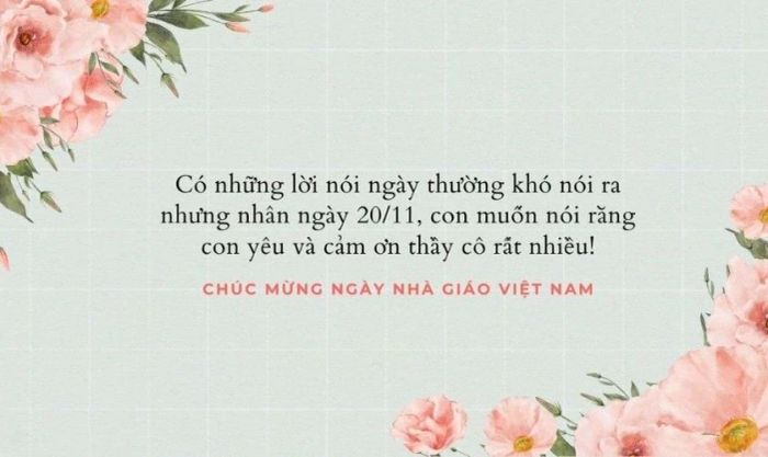 Danh sách ảnh bìa Ngày 20/11 kèm lời chúc, mang đến những lời chúc tốt đẹp dành cho các thầy cô giáo.
